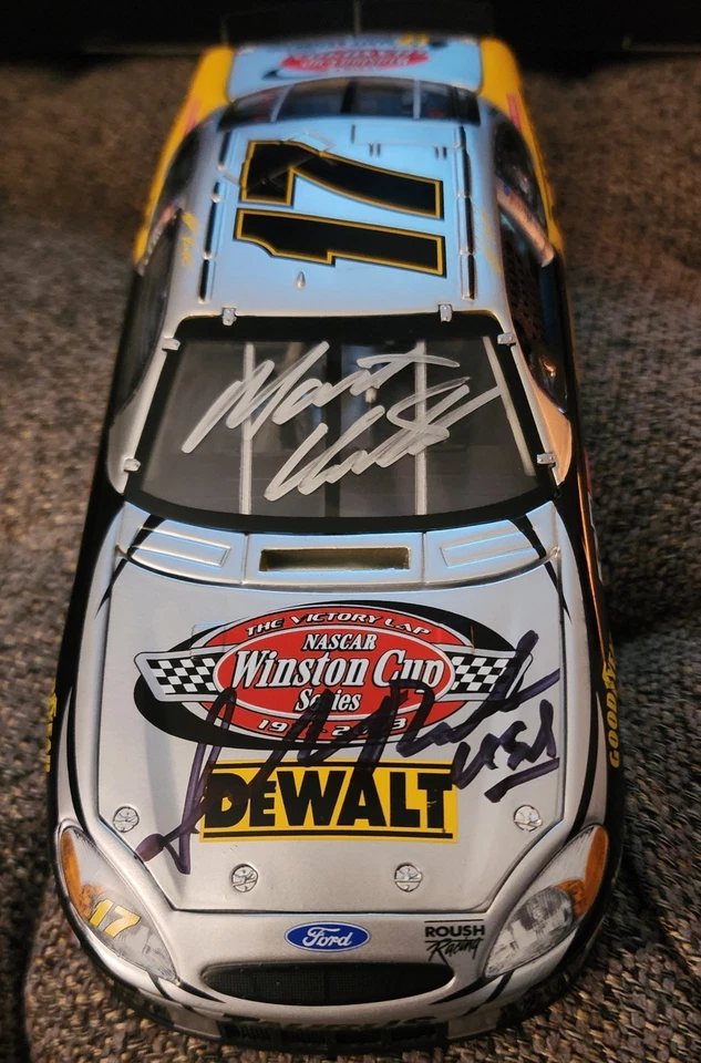 NASCAR Winston Cup DeWALT Victory Lap Team Caliber 2003 FORD TAURUS AUTOGRAPHED - Image 1 of 4