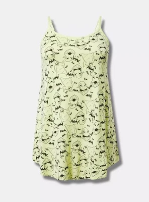 Vestido de Dormir Torrid NBC Oogie Boogie Nuevo con Etiquetas Nuevo 4X Foto 1 de 3