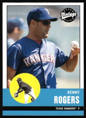 2001 Upper Deck Vintage Kenny Rogers #90 Texas Rangers - Image 1 of 2