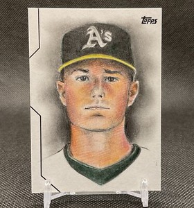 2020 Topps 1/1 Matt Chapman Sketch Card Todd Aaron Smith Oakland A’s