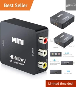 HDMI auf Cinch Adapter Konverter USB Kabel Multimedia AV Heimkino - Bild 1 von 10