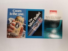 Des Moines Buccaneers 1987/88 USHL Minor Hockey Pocket Schedule - Coors BLIND (R