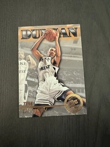 1997 Press Pass Checklist CL #45 TIM DUNCAN San Antonio Spurs ROOKIE Card RC - Picture 1 of 2