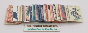 Dolls House 1:12 Scale Books 20 x Vol, The Colophon A Book Collectors' Quarterly - Picture 1 of 7