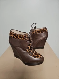 Stivaletti/Stivali Michael Kors finto leopardato taglia 61/2 - Foto 1 di 11