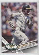 2017 Topps Update Retired Short Print Variation Rickey Henderson #US279.4 HOF