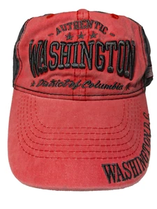 Gorra/sombrero atlético Washington DC ajustable District of Columbia Truckers sombrero 🧢 - Imagen 1 de 2