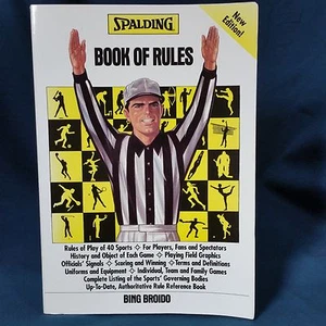 Spalding's Book of Rules of 40 Sports by Bing Broido - Picture 1 of 8