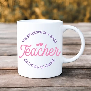 Teacher Mug Teaching Quote Appreciation Gift For Her End of Year Coffee Cup - Picture 1 of 7