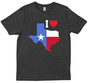 I Love Texas State Saying Home Love Traveler Vlogger Birthday Gift New T-shirt - Picture 1 of 8