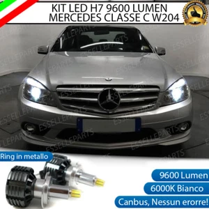 KIT FULL LED MERCEDES CLASSE C W204 LED H7 6000K XENON CANBUS + PORTALAMPADE - Foto 1 di 12