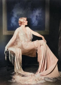 Ziegfeld Follies Flapper Girl - 1920s Glamour in 8 x 10 Photo - Picture 1 of 1