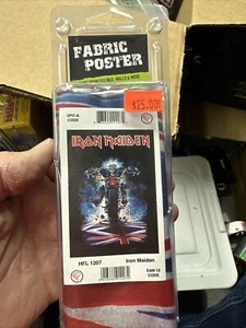 Arazzo poster bandiera Iron Maiden Biker Eddie 30x40 metallo pesante - Foto 1 di 2