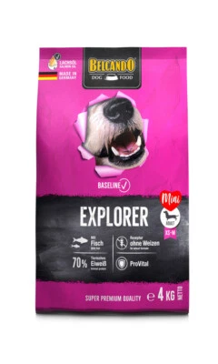 BELCANDO Baseline Explorer 4 kg Hundefutter Trockenfutter Hund Futter Adult  - Bild 1 von 4