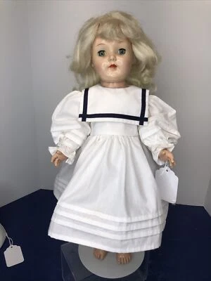 19” Vintage Ideal  Toni P-92 Doll Blonde Redress Sailor Dress hard plastic #S - Image 1 of 4