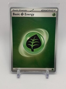 Holo Grass Energy - Scarlet & Violet 151 SVE EN 001 Pokémon TCG W/Swirls!! 🍭