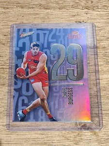 Chris Burgess Daylight Numbers Select Footy Stars 2022 #112/190 AFL card 