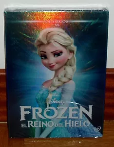 FROZEN EL REINO DEL HIELO CLASICO DISNEY Nº 55 DVD NUEVO PRECINTADO SLIPCOVER R2 - Imagen 1 de 2