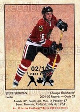 2002-03 Parkhurst Retro Fall Expo #59 Steve Sullivan