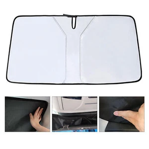 1/2*Foldable Auto Car Windshield Sun Shade Shield Cover Visor UV Block Protector - Picture 1 of 13