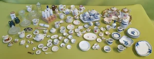 Konvolut Porzellan Miniatur Puppengeschirr für die Puppenstube - Bild 1 von 19
