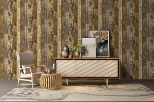 Thicker Deep Brown Wood Wallpaper Contact Paper Self Adhesive Stick Wallpaper - Picture 1 of 6