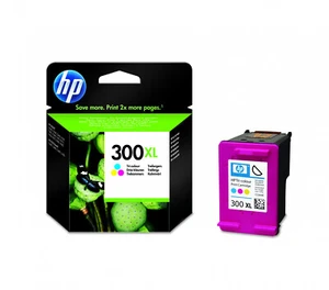 Original HP 300XL Dru­cker­pa­tro­ne color CC644EE CC644E Bulk in HP Folie - Bild 1 von 1
