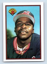 1989 Bowman Jerry Browne Oversize Cleveland Indians #85