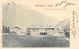 A1494) VALLE GESSO (CUNEO) REALE PALAZZINA DI SANT'ANNA VALDIERI VIAGGIATA - Picture 1 of 2