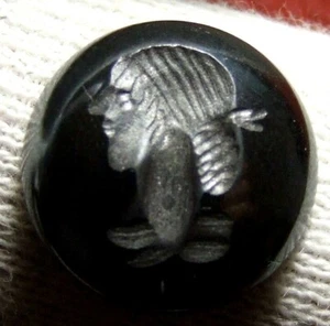 Talla en piedra negra para identificar - Imagen 1 de 2