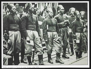 2014 -- AMIENS JUILLET 1916 . SAPHIS SENEGALAIS AU CERCLE DU SOLDAT . 3U961 - Picture 1 of 1