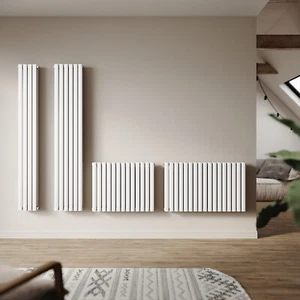 Heizkörper Design Flachheizkörper Paneel Vertikal/Horizontal Wandheizung Weiß - Bild 1 von 78