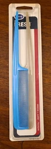 Vtg GOODY Rat Tail Parting Sectioning Comb 2 Pack Grey Turquoise So Fresh 00612 - Picture 1 of 10