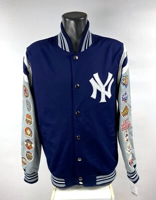 NEW YORK YANKEES 27 TME WORLD SERIES CHAMPION SPRING 2023 Jacket    L XL 2X - Image 1 of 4
