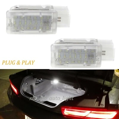 2X White LED Trunk Cargo Light Kit For Cadillac ATS CT6 XTS SRX Buick GMC OE-Fit Foto 1 de 4