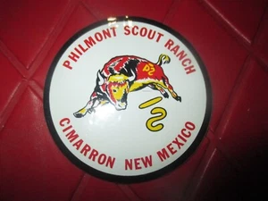 NEW UNUSED Vintage PHILMONT SCOUT RANCH Cimarron, NM STICKER - 1970's - #2 - Picture 1 of 2