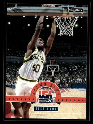 1994 SkyBox USA Shawn Kemp #15 USA - Image 1 of 2