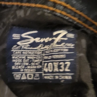 Pantalones de mezclilla Seven para hombre talla 40Wx32L Foto 1 de 4