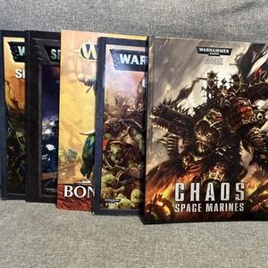 Warhammer Codex Bundle 40K & Sigmar 5x Job Lot GW - Picture 1 of 6