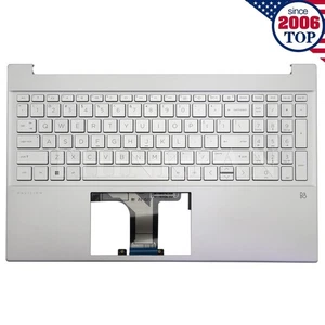 Funda con reposamanos con teclado retroiluminado para HP Pavilion 15-EH 15Z-EH 15-EG - Imagen 1 de 5