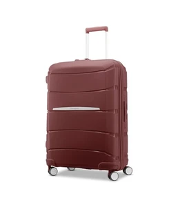 $480 New Samsonite Outline Pro 25" Hard-side Spinner Luggage TSA Burgundy Red - Picture 1 of 8
