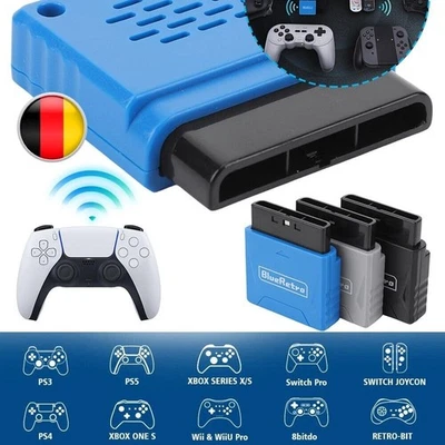 Mini BlueRetro Bluetooth Wireless Controller Adapter Receiver for PS1 PS One PS2 - Bild 1 von 4