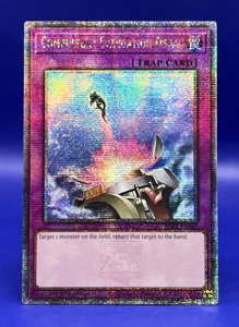 Yugioh Compulsory Evacuation Device RA01-EN069 Quarter Century Secret 1st Ed NM - Picture 1 of 11