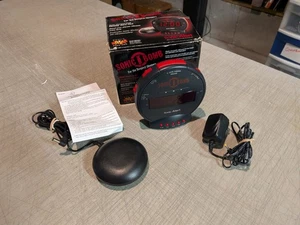Sonic Alert Sonic Bomb Extra-Loud Alarm Clock with Bed Shaker – Open Box, Tested - Picture 1 of 6