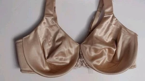 Soma Sensuous Sides Minimizer 3" Underwire 40D PALE SAND SOFT CUPS WIDE STRAPS N - Picture 1 of 15