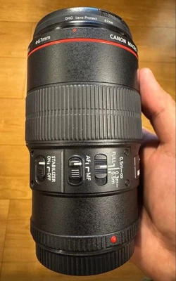 CANON EF100M F2.8L Macro IS USM 224027 - Image 1 of 4