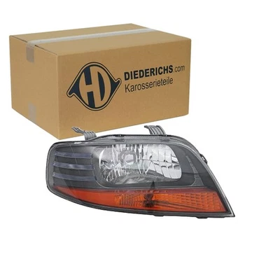 DIEDERICHS SCHEINWERFER SCHWARZ RECHTS passend für CHEVROLET AVEO DAEWOO KALOS - Bild 1 von 4