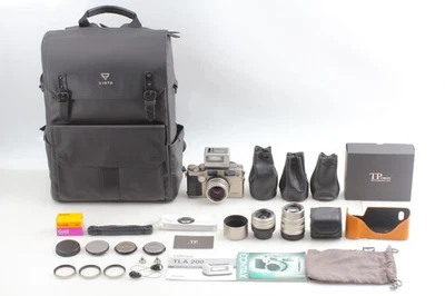 Contax G2【TOP MINT w/Rare Bag】35mm Film Camera 28,45,90 3Lens TLA200 From  JAPAN - Image 1 of 4