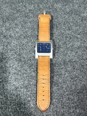 Reloj Hombre Locman Sport Quadrato ⌚ Doble Hora Ref.430 Azul Marino/Naranja Foto 1 de 4