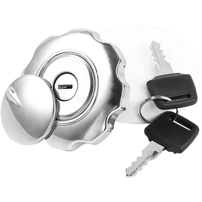 Motorcycle Fuel Cap Key Included Key-operated Mechanism Anti-rust Finish - Image 1 of 4